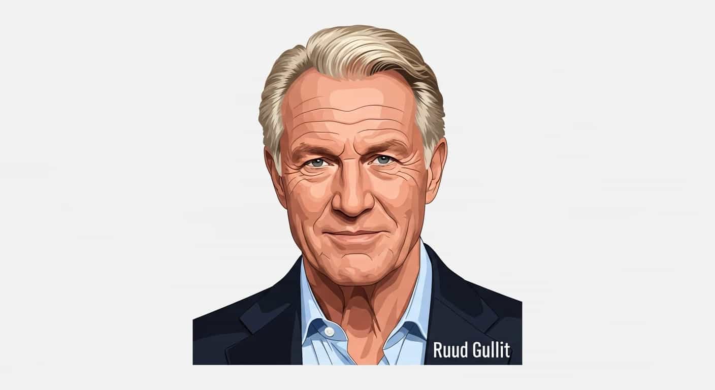 Ruud Gullit Vermogen 2026: Analyse van de Rijkdom van de Nederlandse Voetballegende